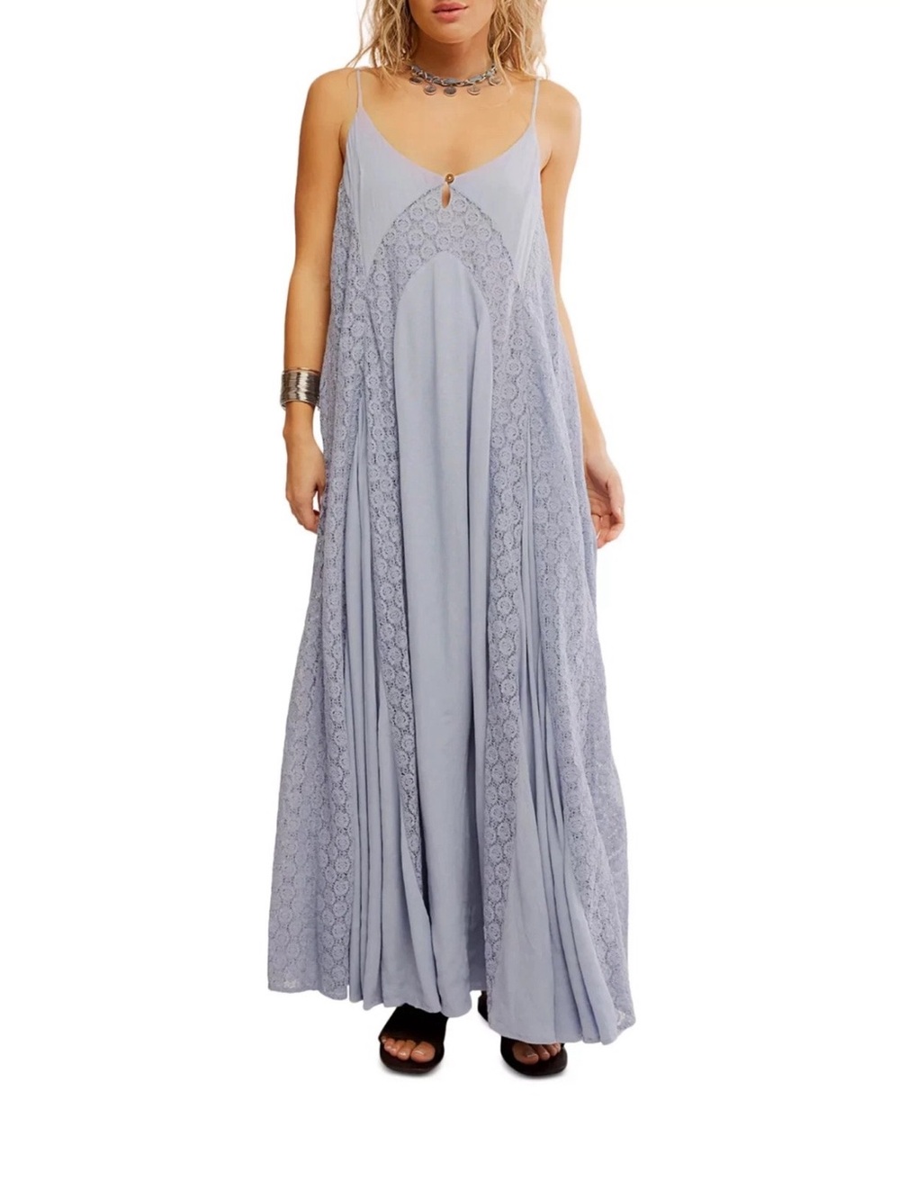 NWT free-est by Free People Trail of Flowers Maxi Dress MSRP $118